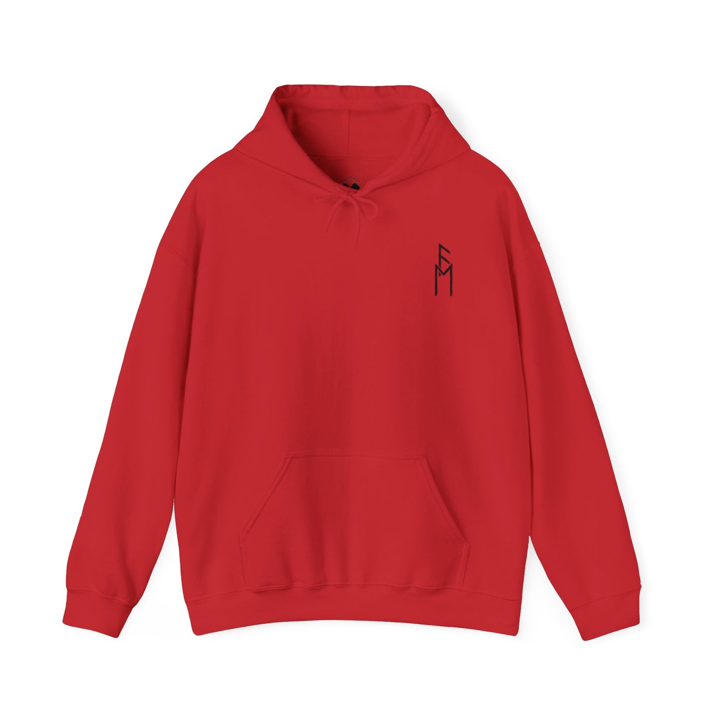 Unisex Heavy Blend™ Hooded Sweatshirt - Grit and Strength Graphic