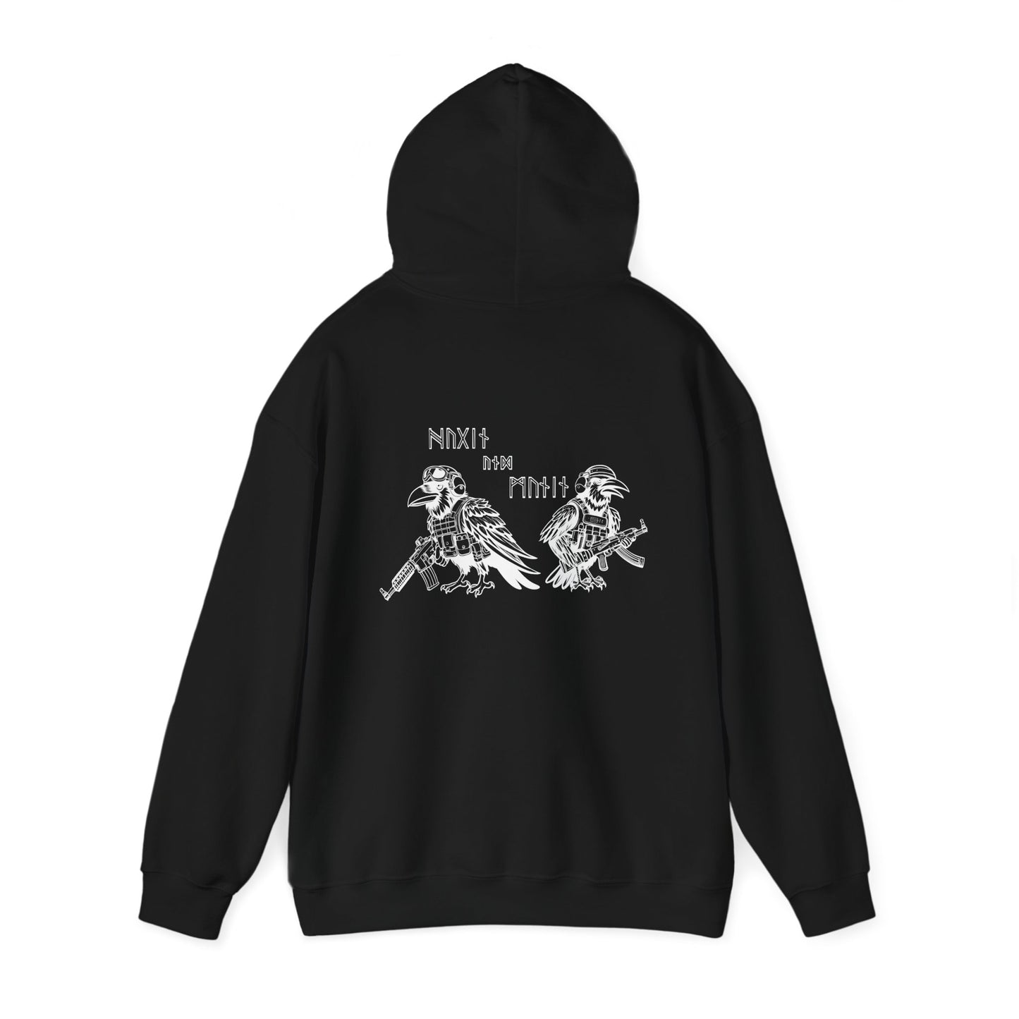 Unisex Heavy Blend™ Hooded Sweatshirt - Grit and Strength Graphic
