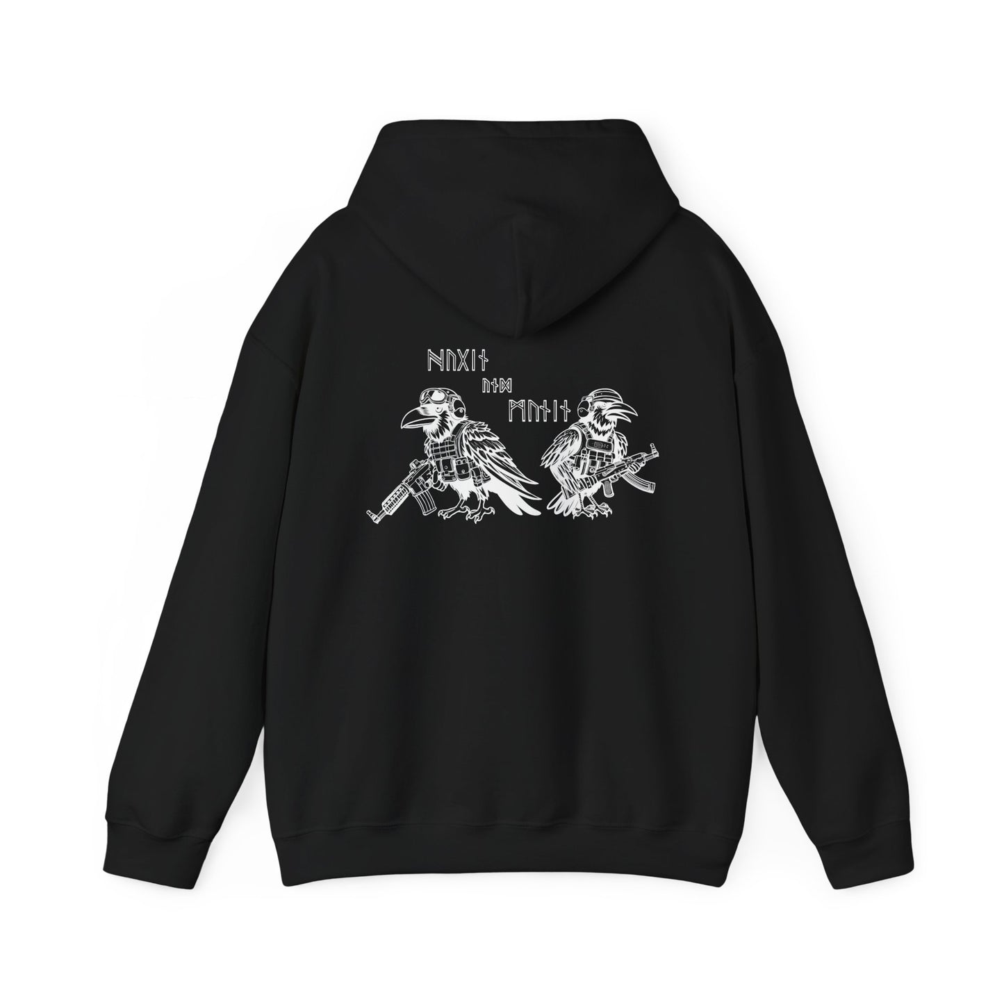 Unisex Heavy Blend™ Hooded Sweatshirt - Grit and Strength Graphic