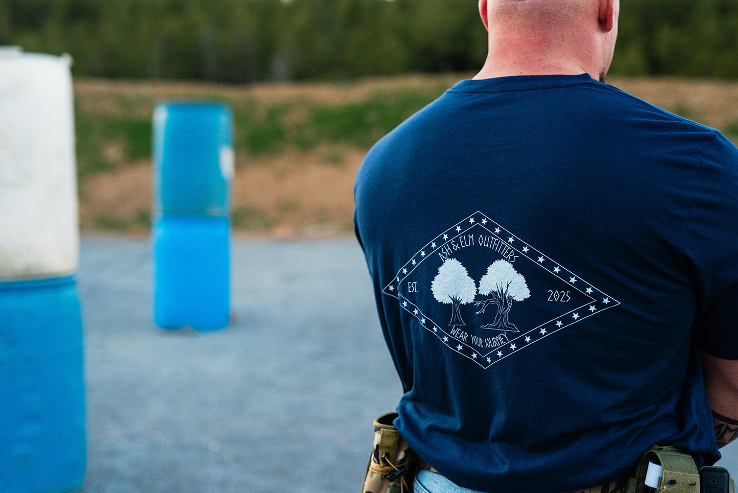 Ash & Elm Logo Pocket Tee