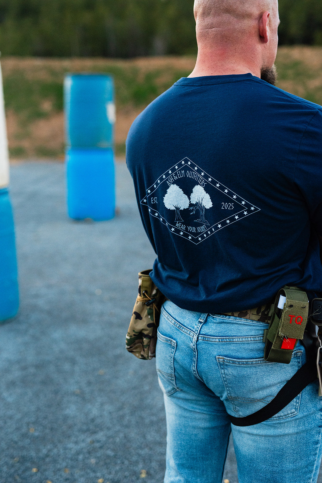 Ash & Elm Logo Pocket Tee