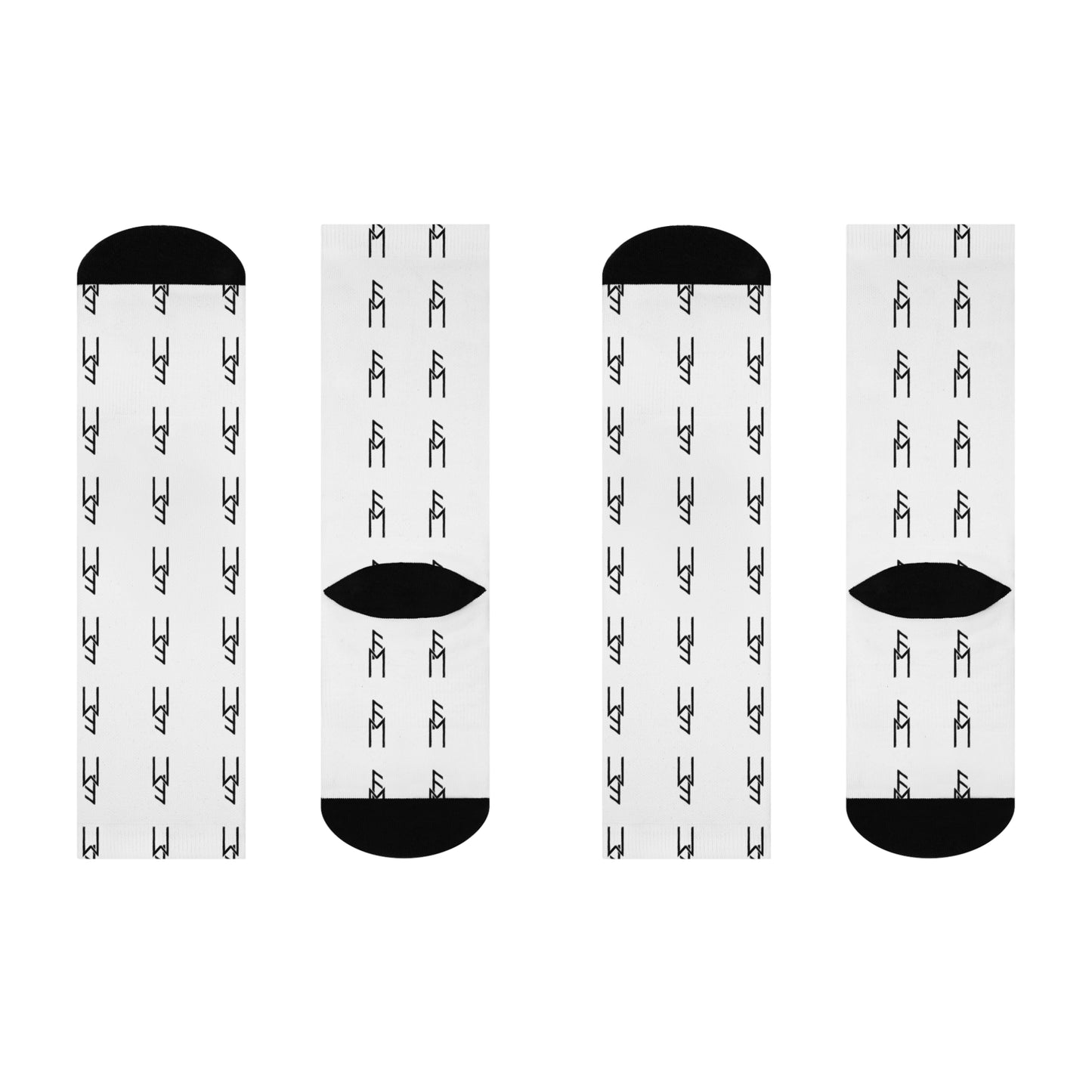 Ash & Elm Outfitters Rune Logo Crew Socks
