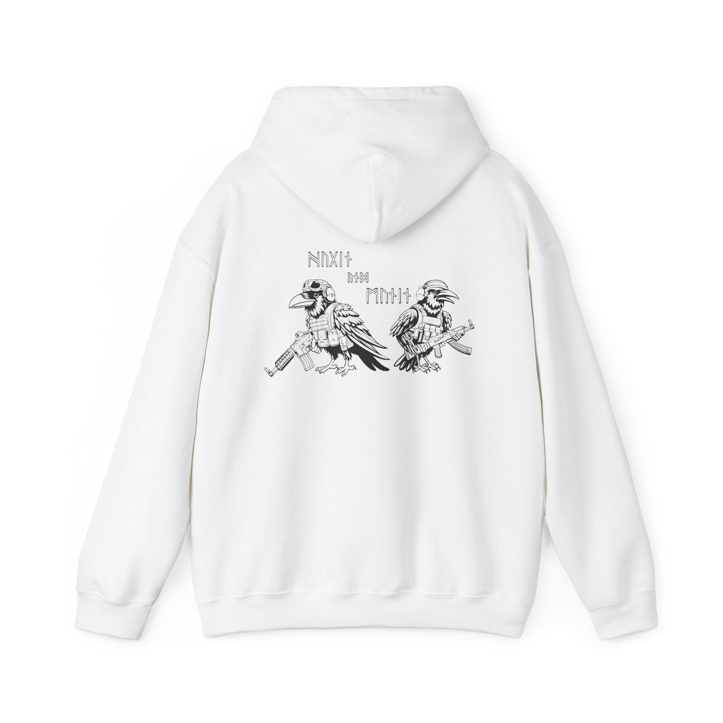 Unisex Heavy Blend™ Hooded Sweatshirt - Grit and Strength Graphic