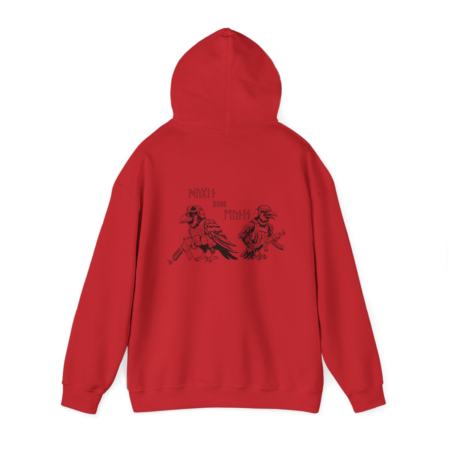 Unisex Heavy Blend™ Hooded Sweatshirt - Grit and Strength Graphic