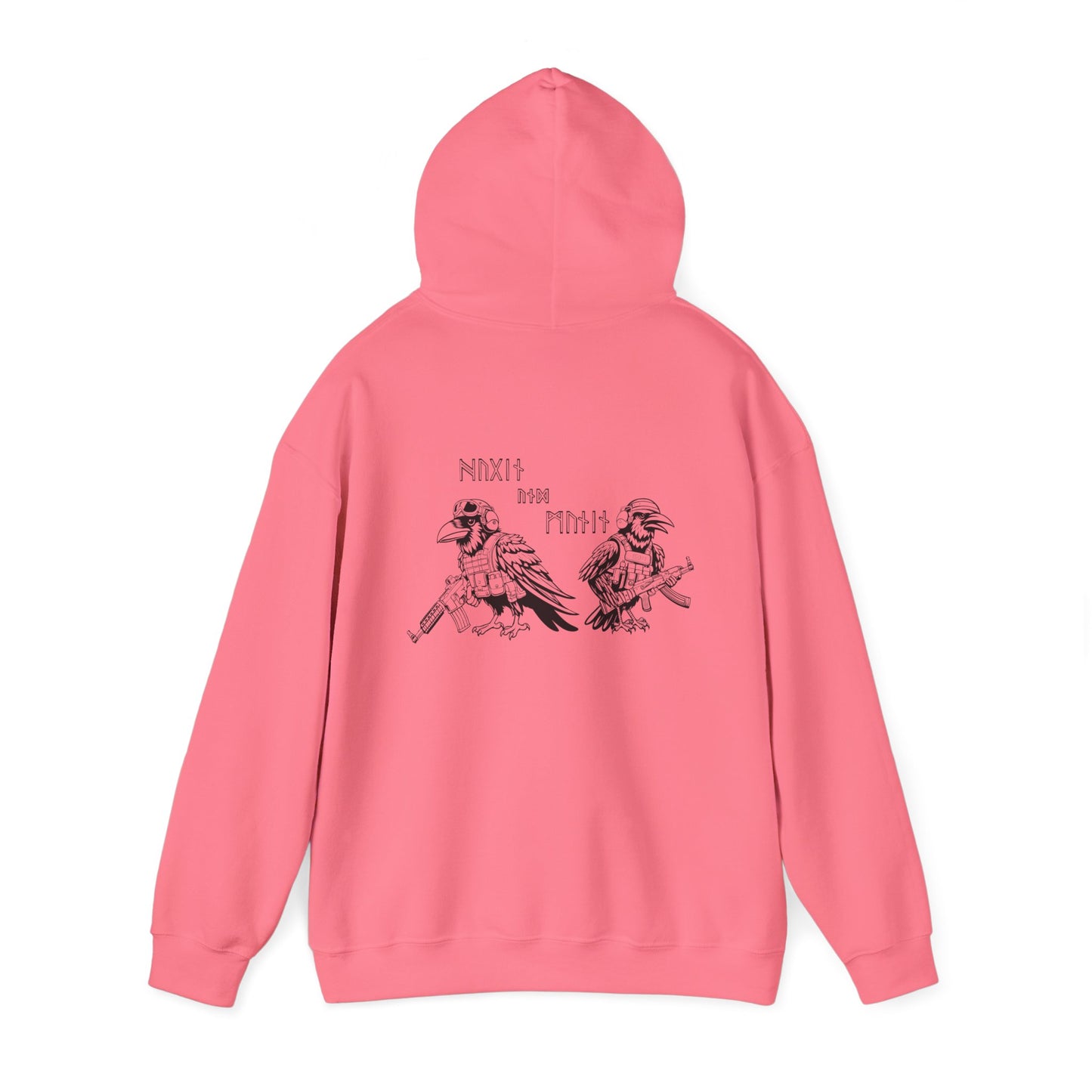 Unisex Heavy Blend™ Hooded Sweatshirt - Grit and Strength Graphic