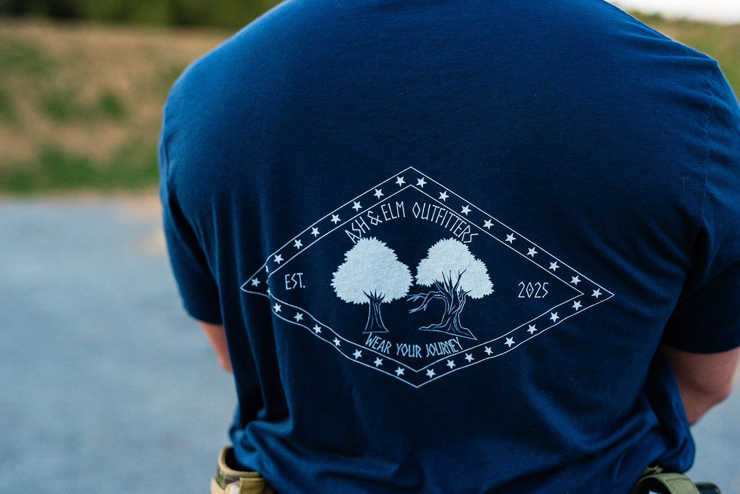 Ash & Elm Logo Pocket Tee
