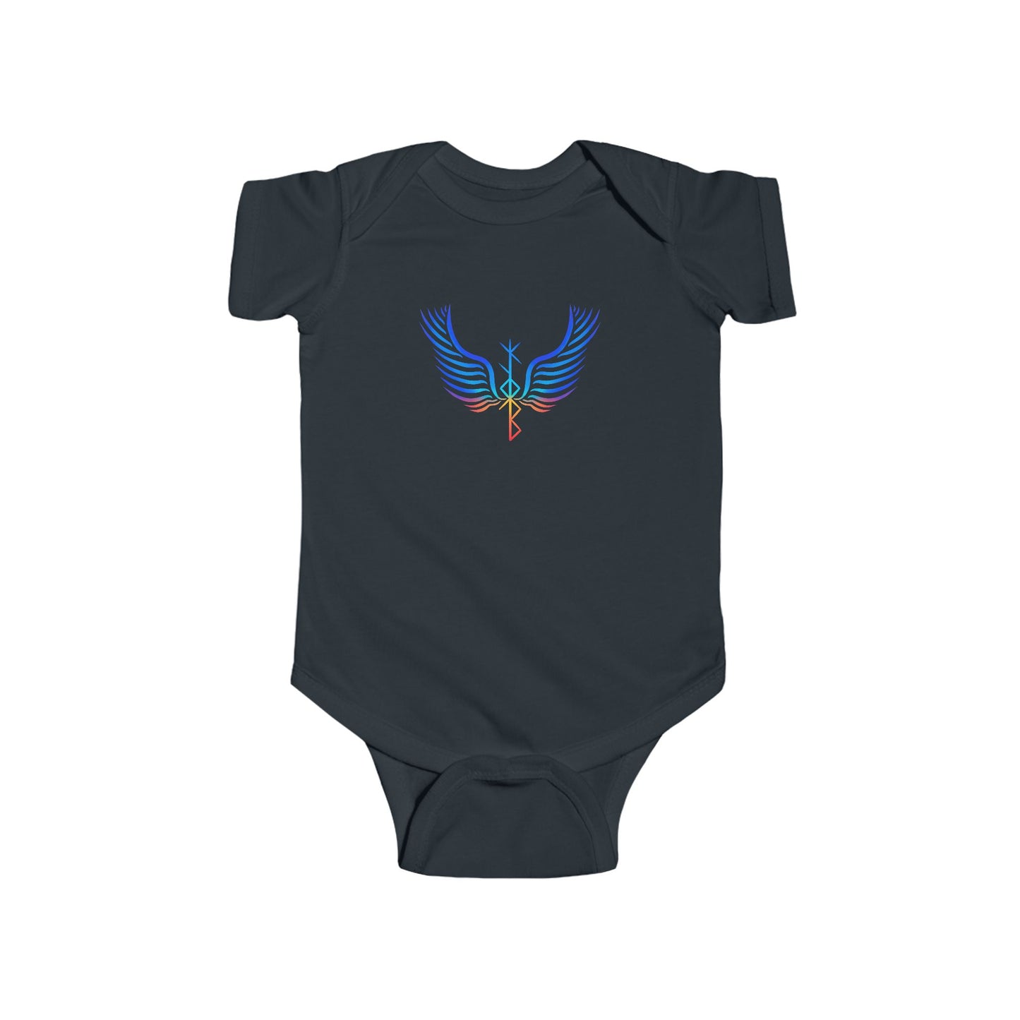 Valkyrie Wing Bindrune Infant Bodysuit